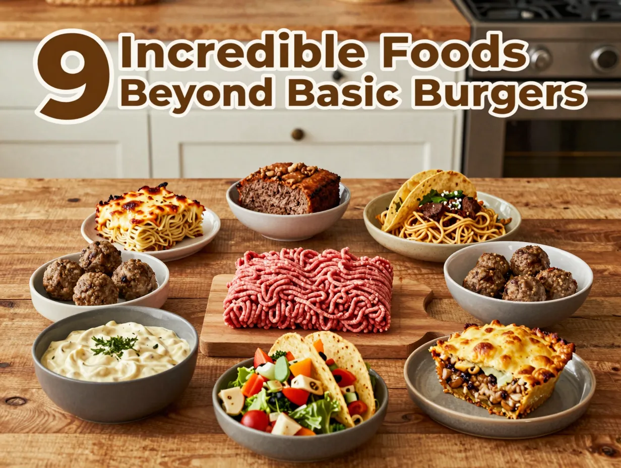 9 incredible foods beyond basic burgers