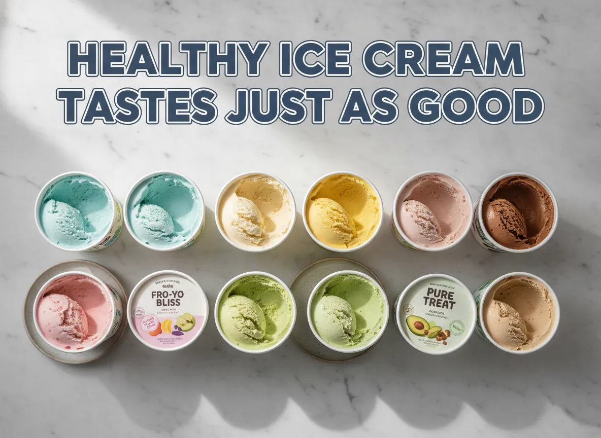 Healthy ice cream tastes just as good