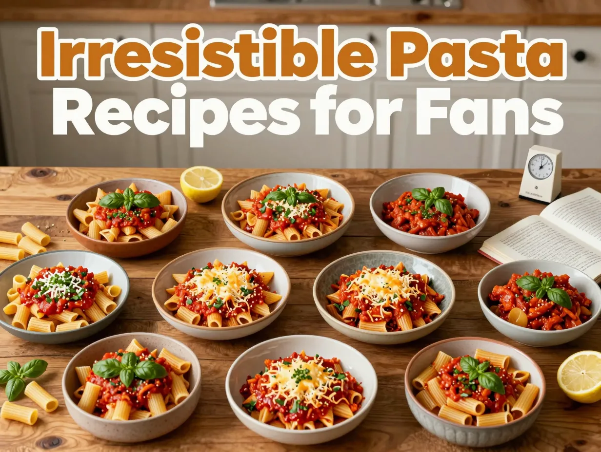 Irresistible pasta recipes for fans
