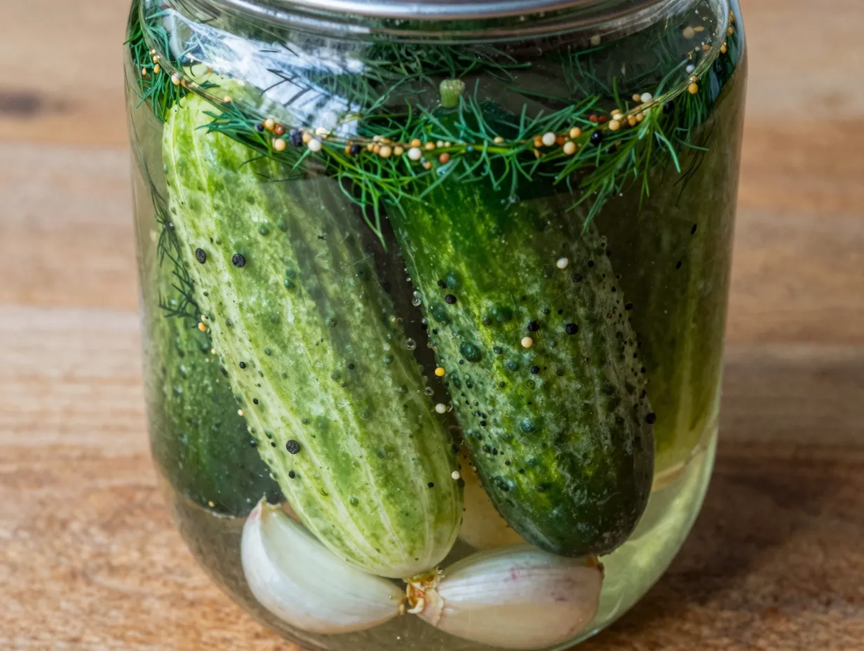 Grandmas classic dill pickles
