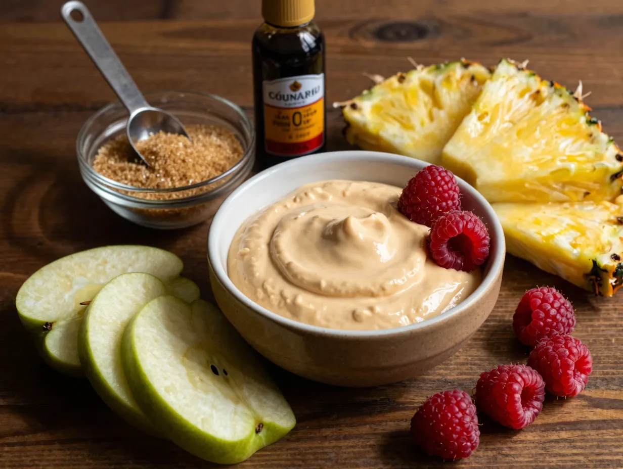 Brown sugar and cream cheese dip