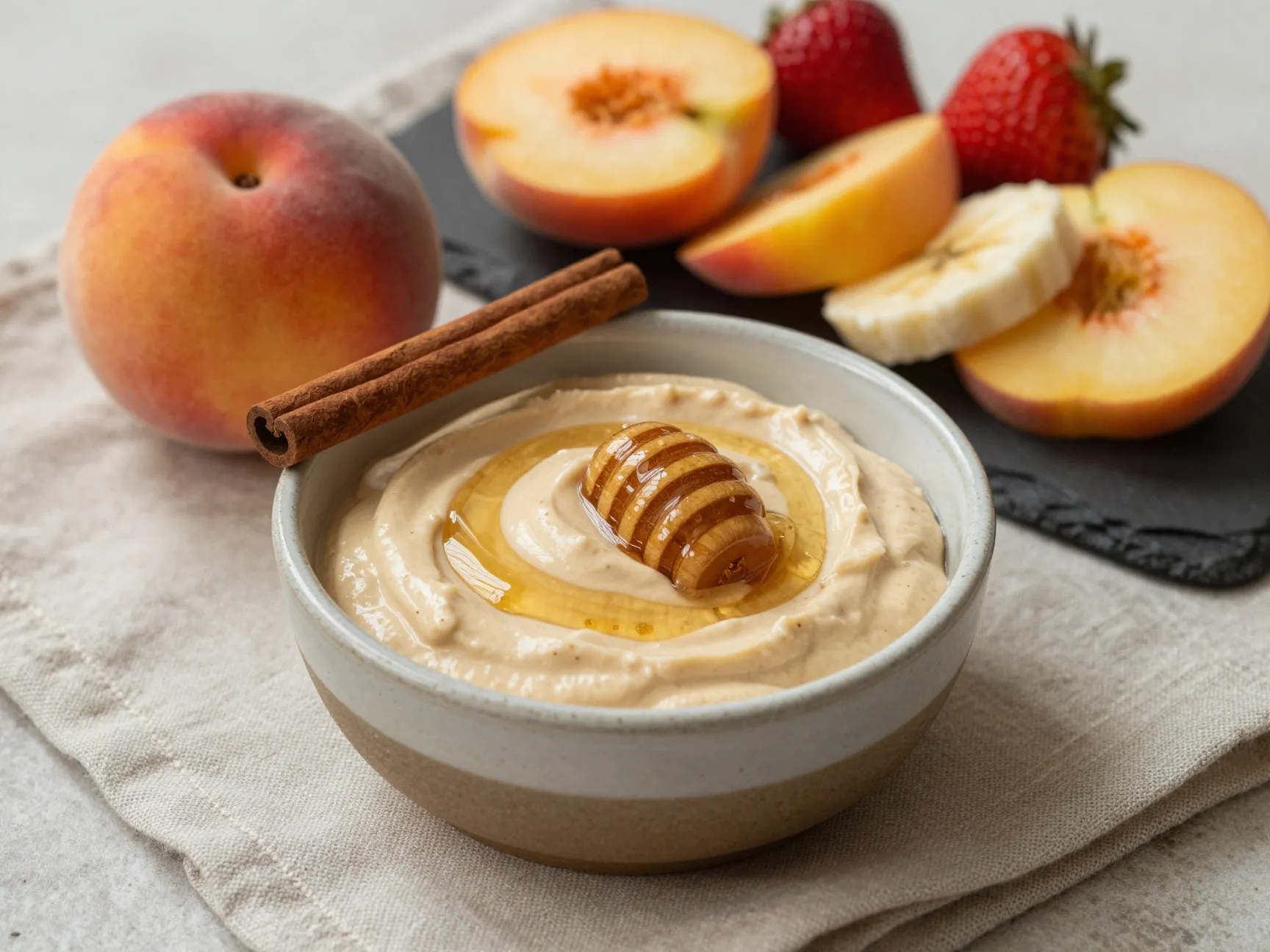 Honey cream cheese dip