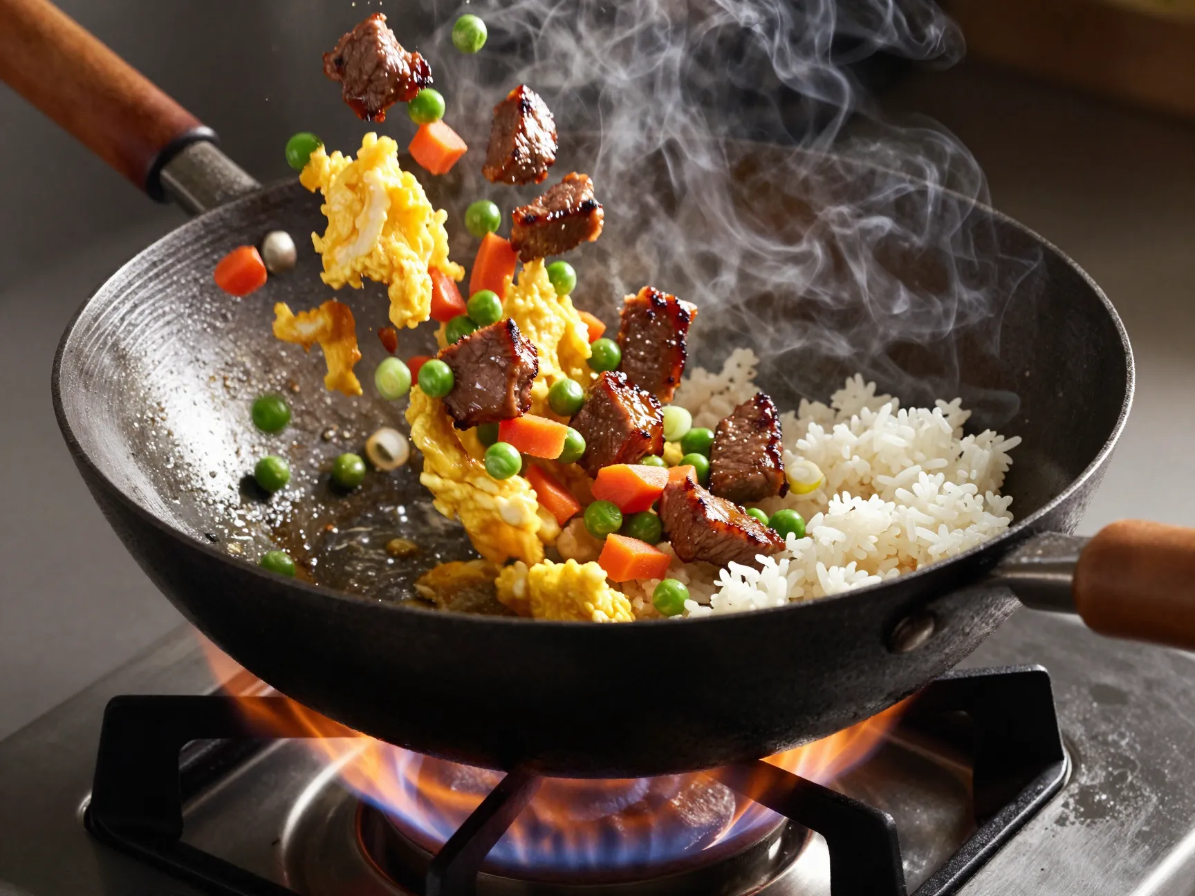 Beef fried rice