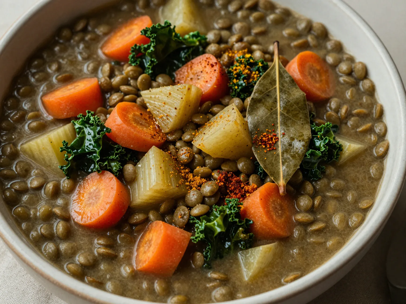 Lentil and vegetable stew