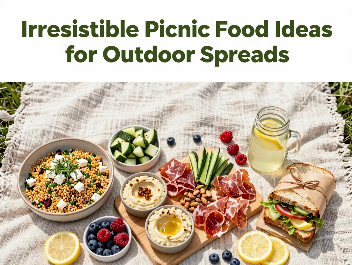 Irresistible picnic food ideas for outdoor spreads