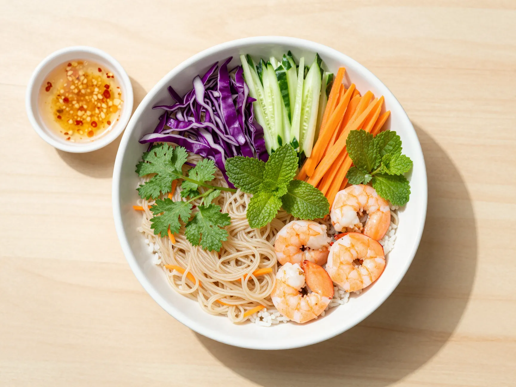 20 minute vietnamese spring roll bowls
