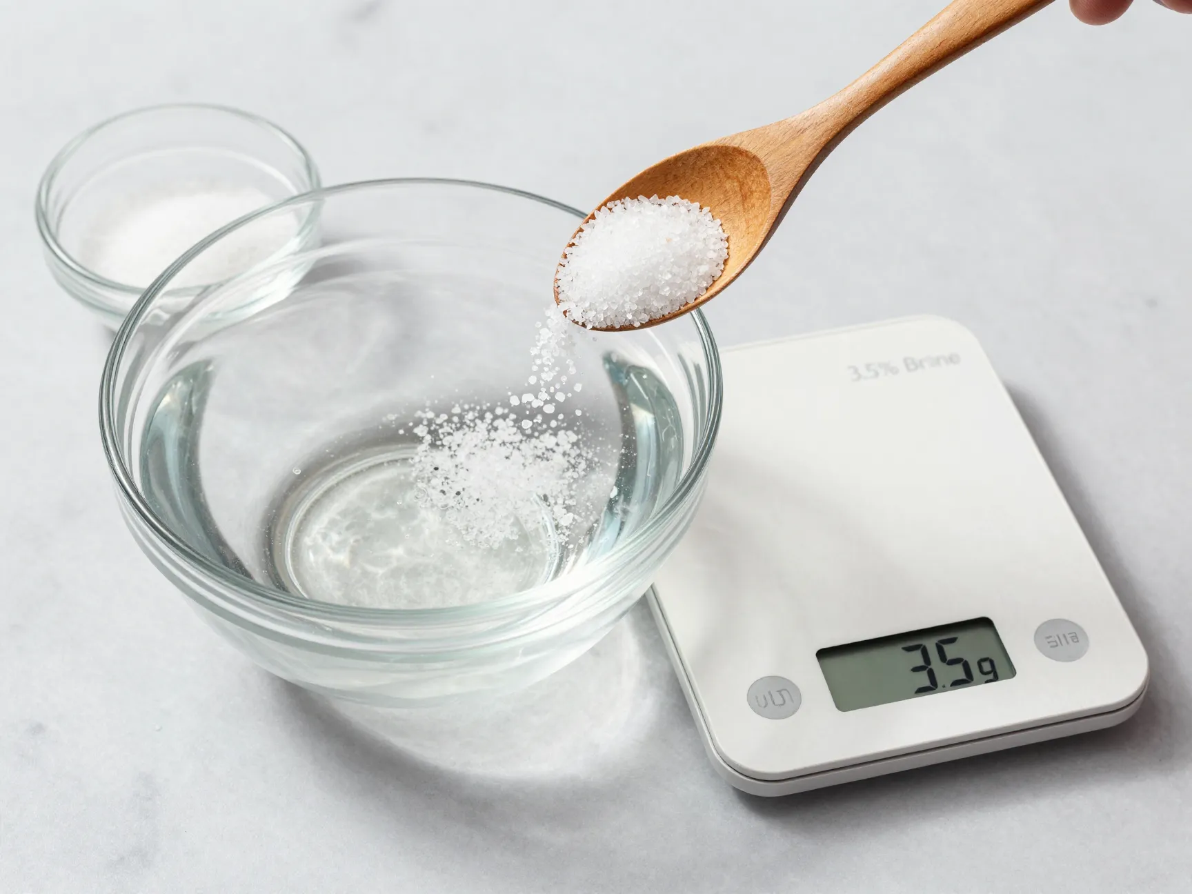 Master the salt concentration