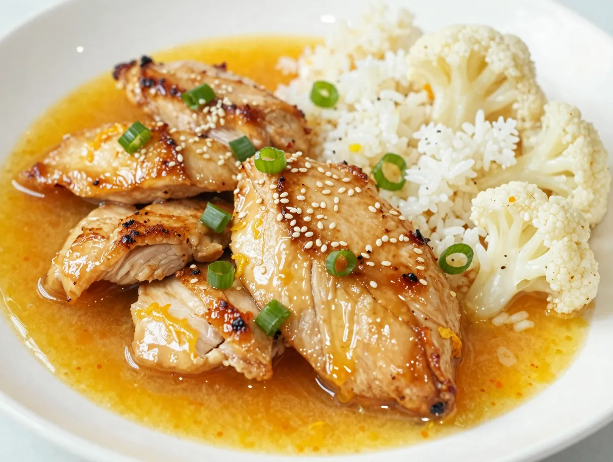 30 minute skinny orange chicken