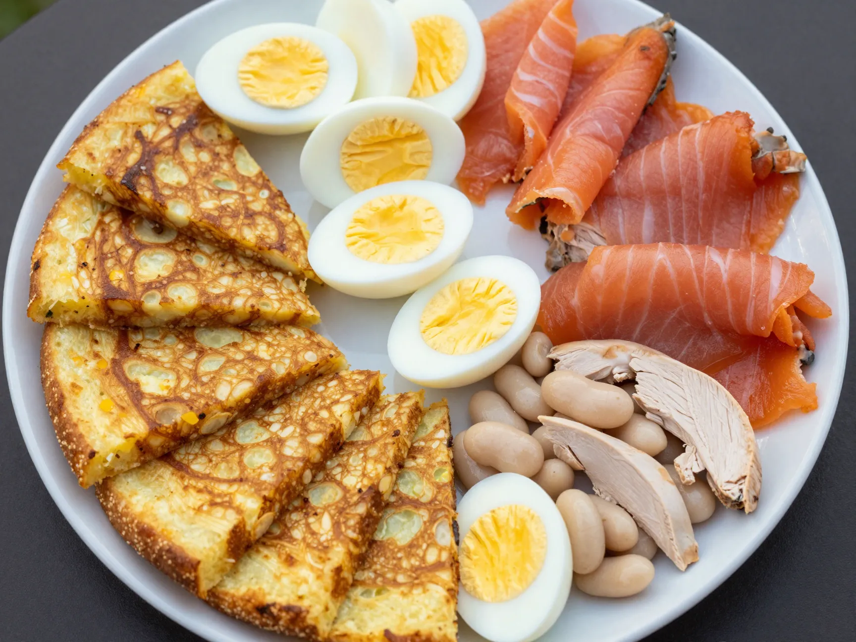 Portable room temperature proteins arranged for picnic
