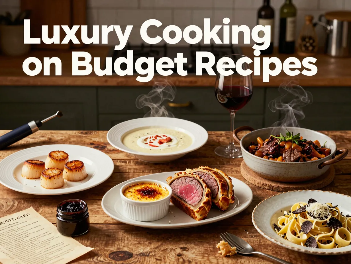 Luxury cooking on a budget recipes