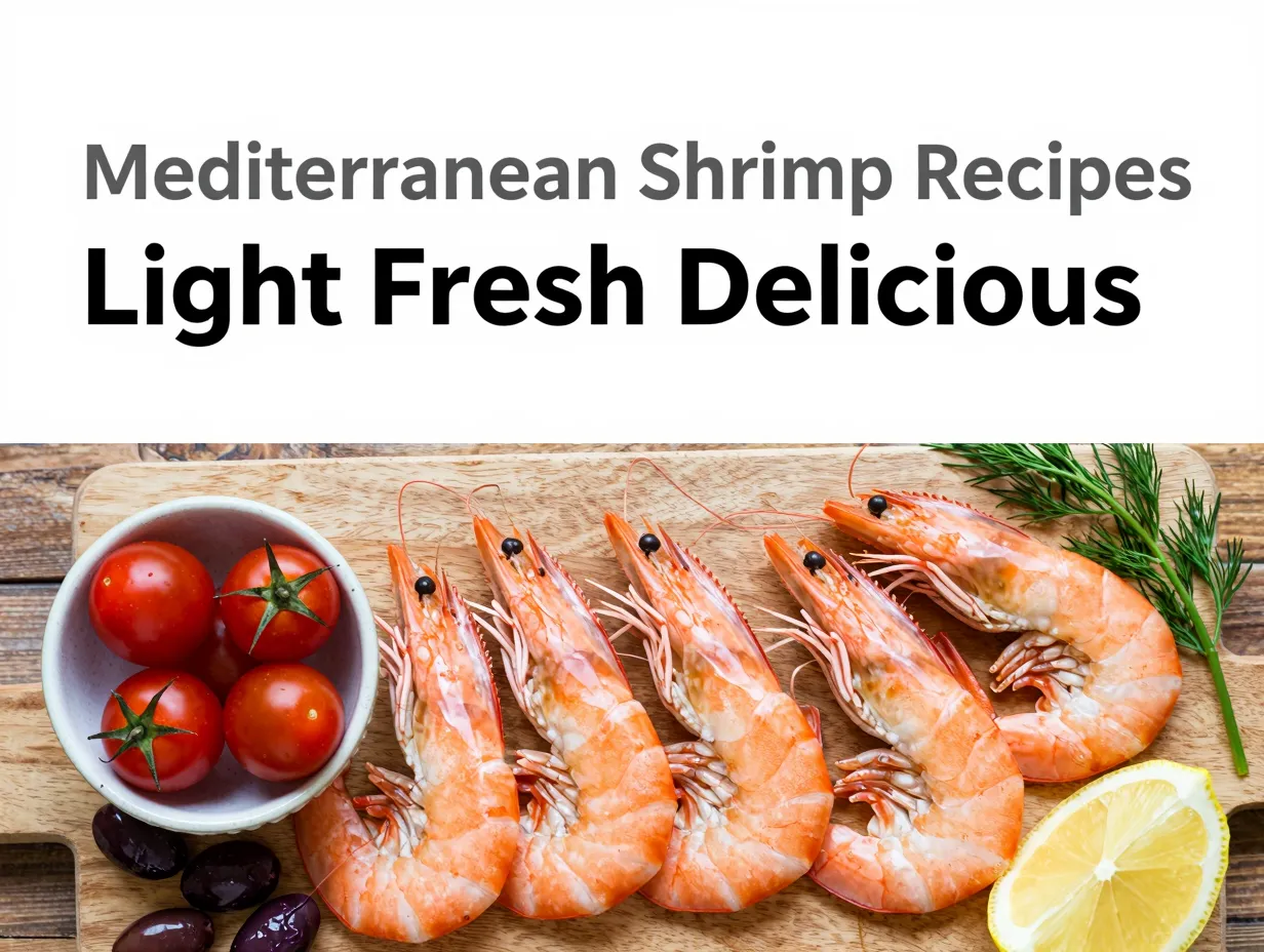 Mediterranean shrimp recipes light fresh delicious