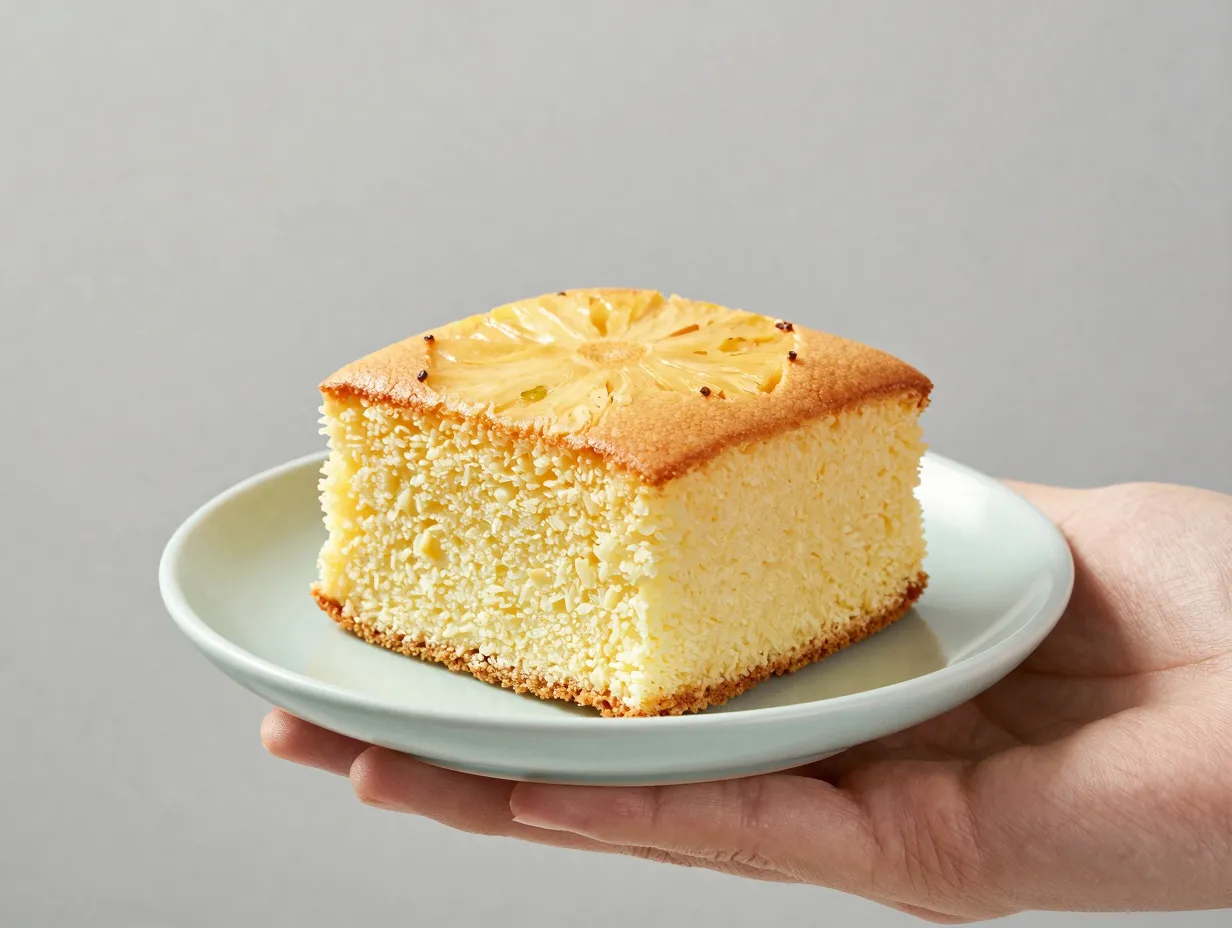 Kidney friendly pineapple angel cake