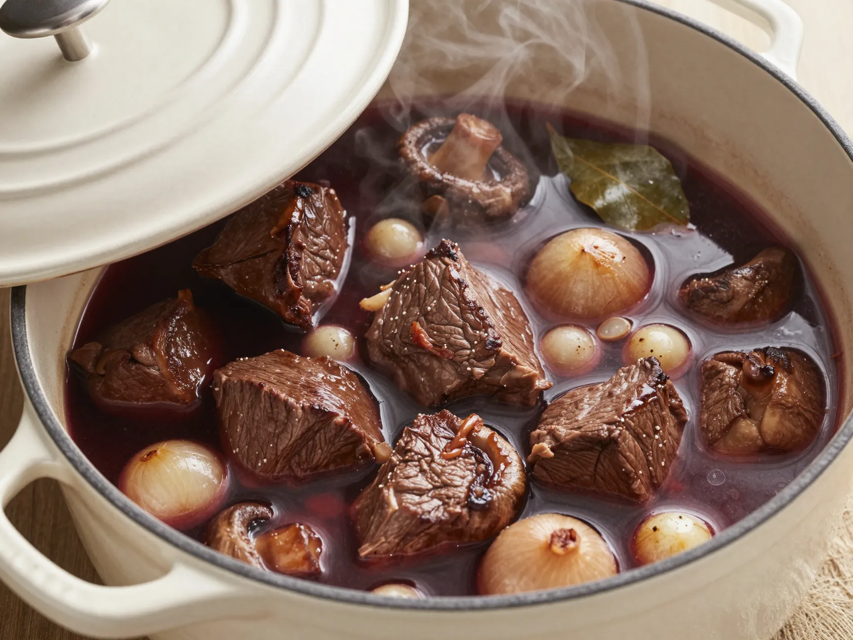 Beef bourguignon
