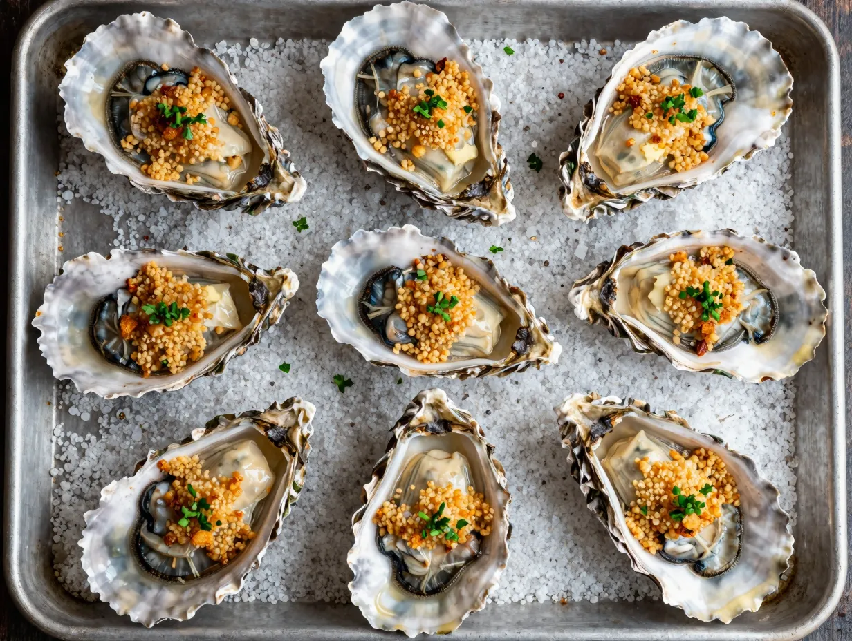 Oysters rockefeller