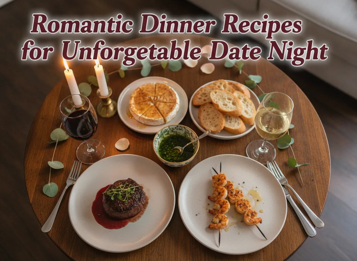 Romantic dinner recipes for unforgettable date night