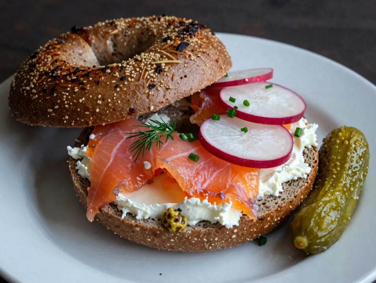 The scandinavian dill and mustard