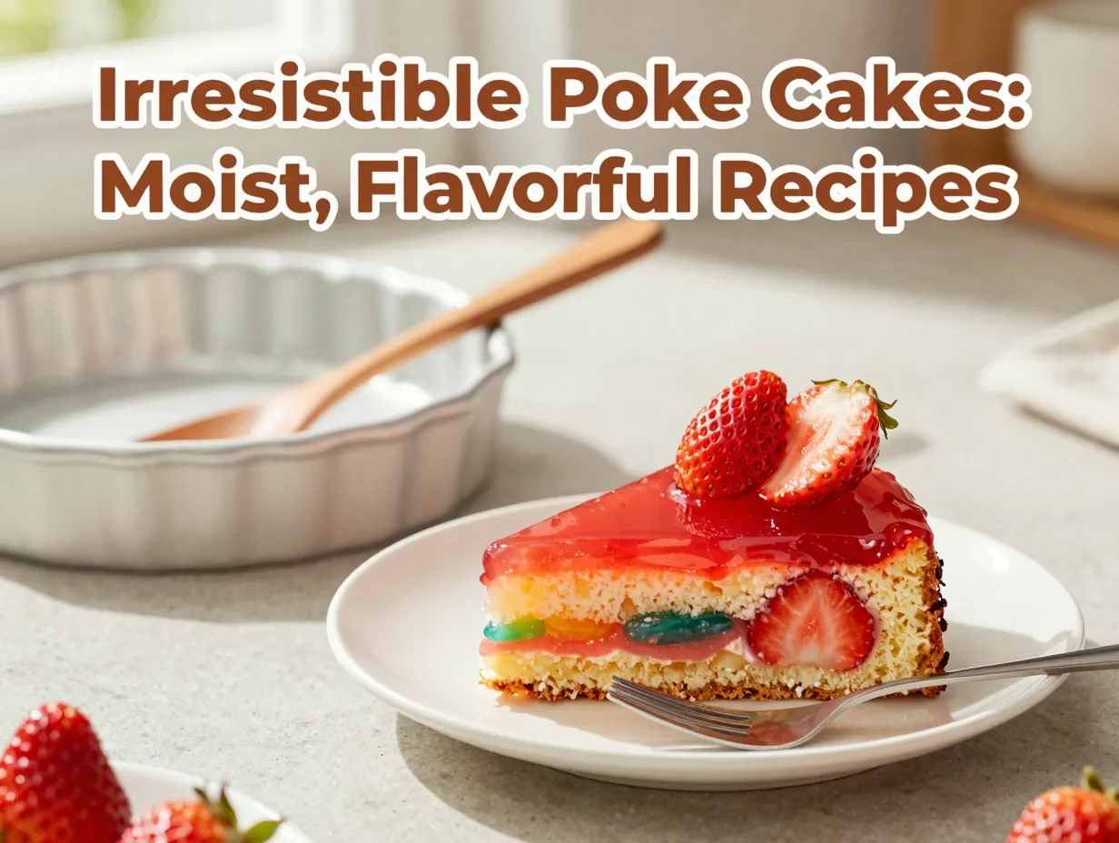 Irresistible poke cakes moist flavorful recipes