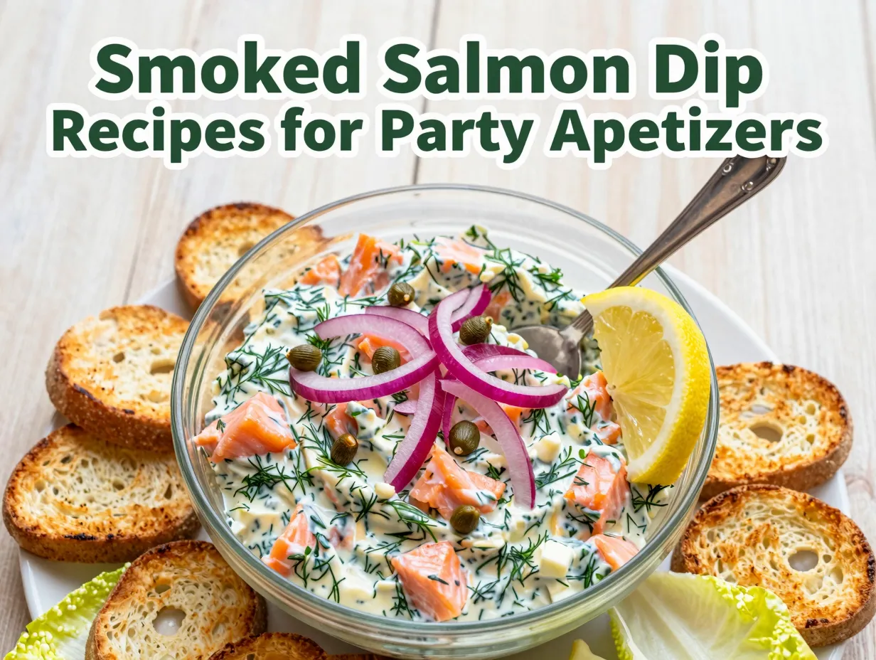 Smoked salmon dip recipes for party appetizers