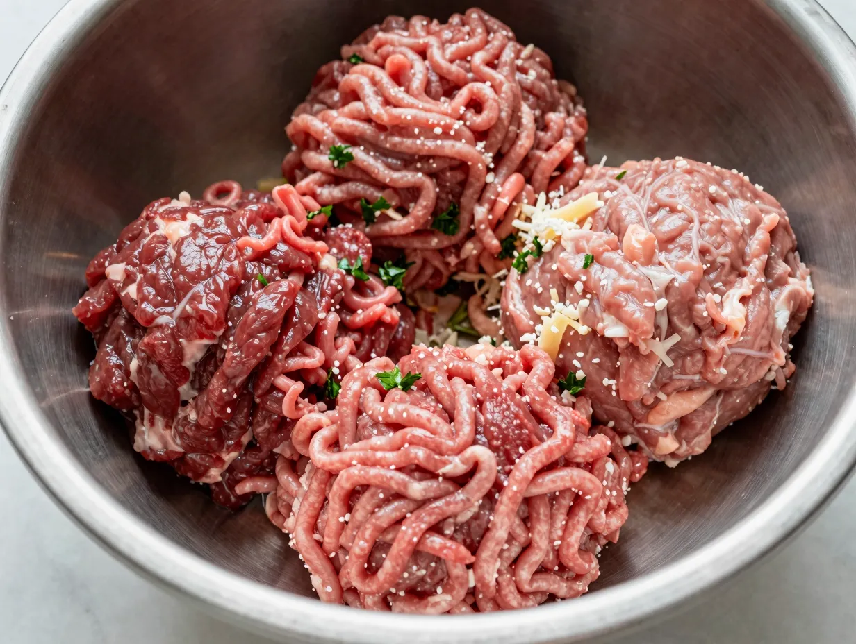 Use a combination of meats