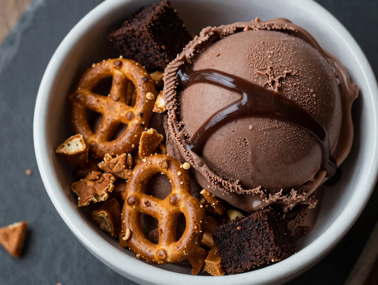 The texture contrast sundae
