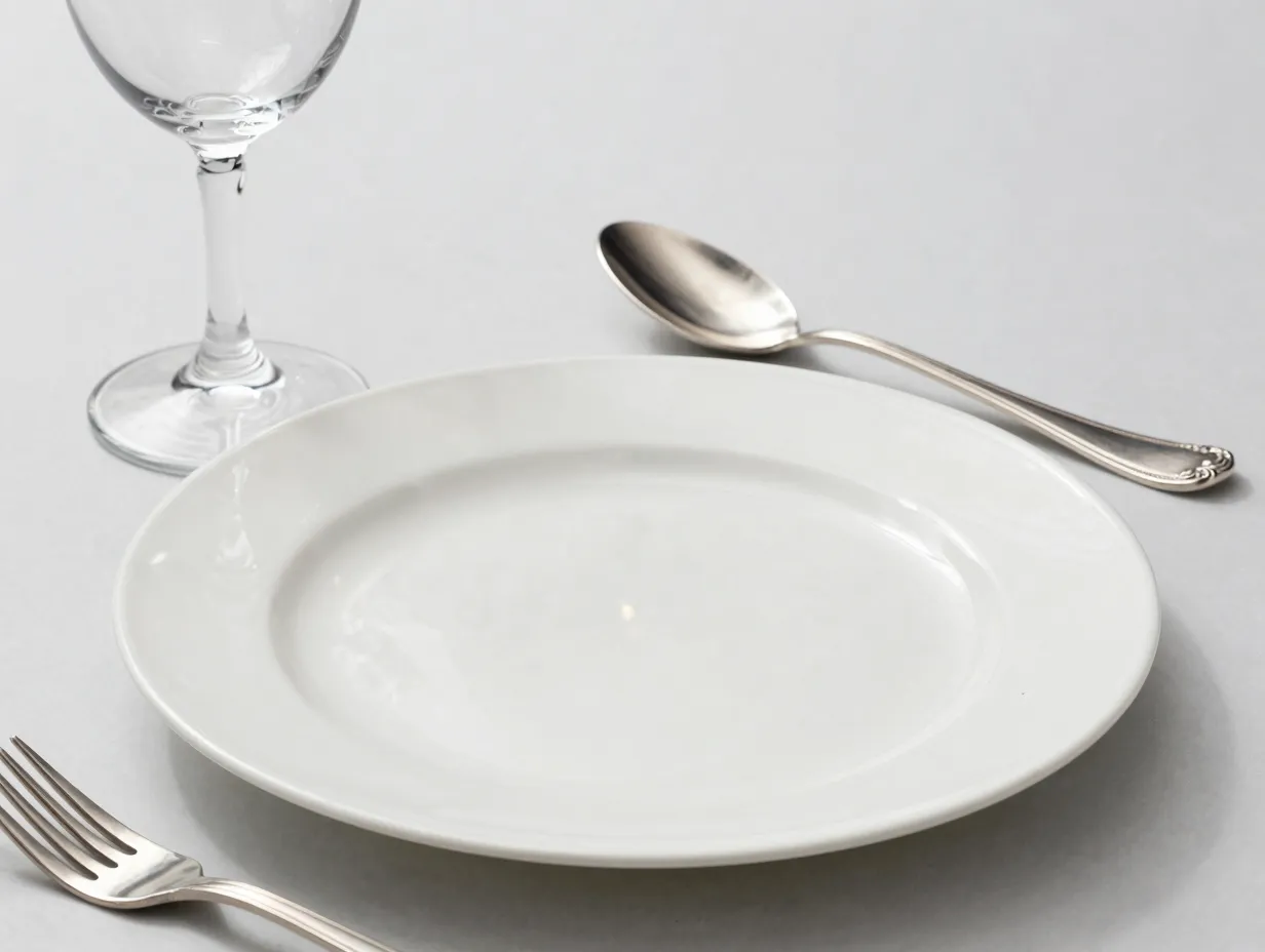 Use quality dinnerware and glassware