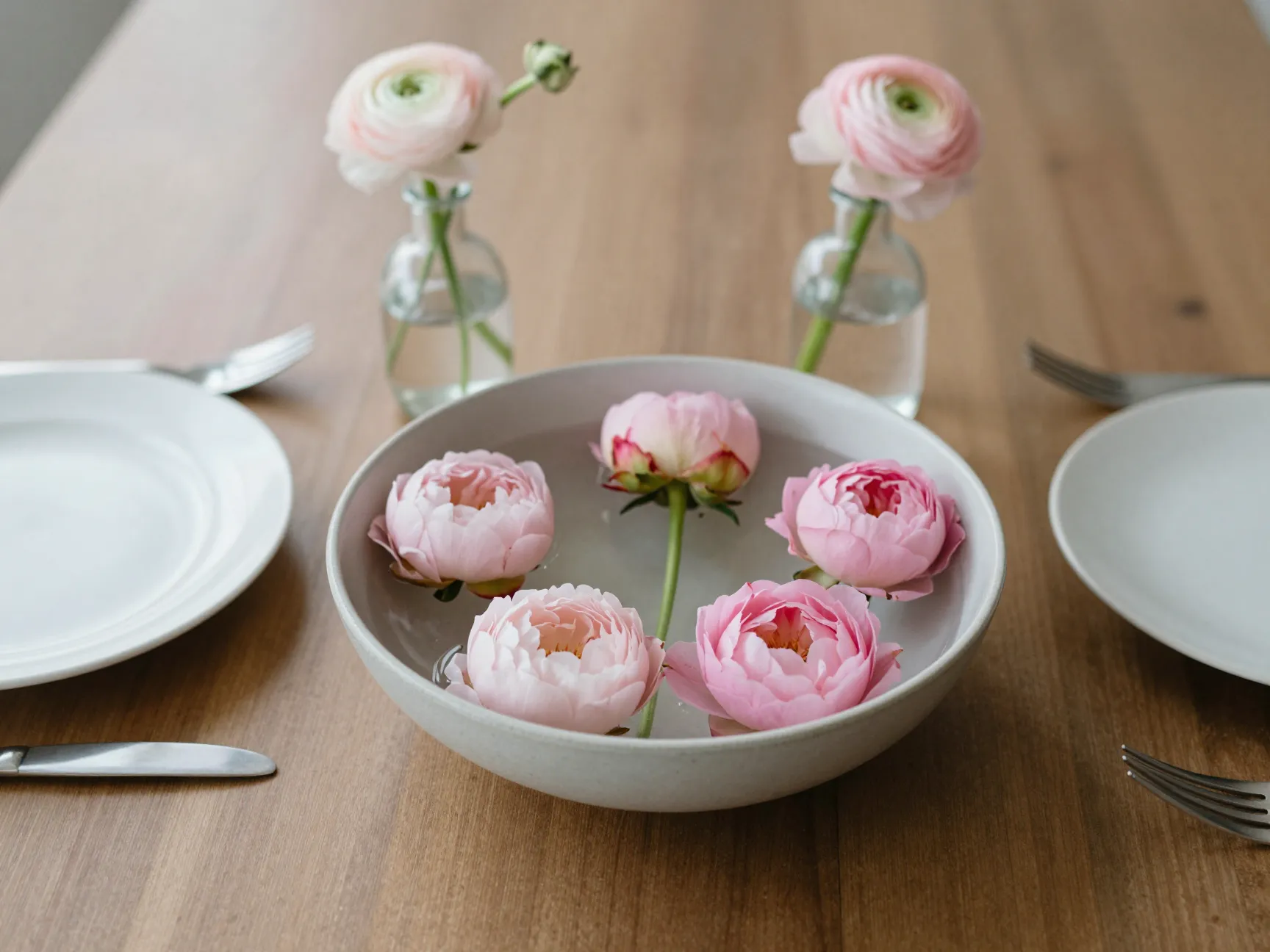 Add a thoughtful low profile centerpiece