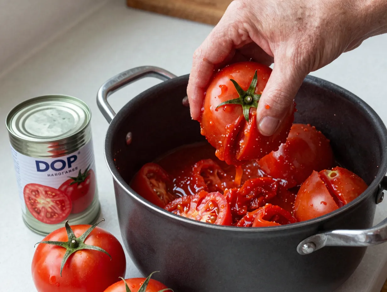 Use high quality tomatoes for the sauce