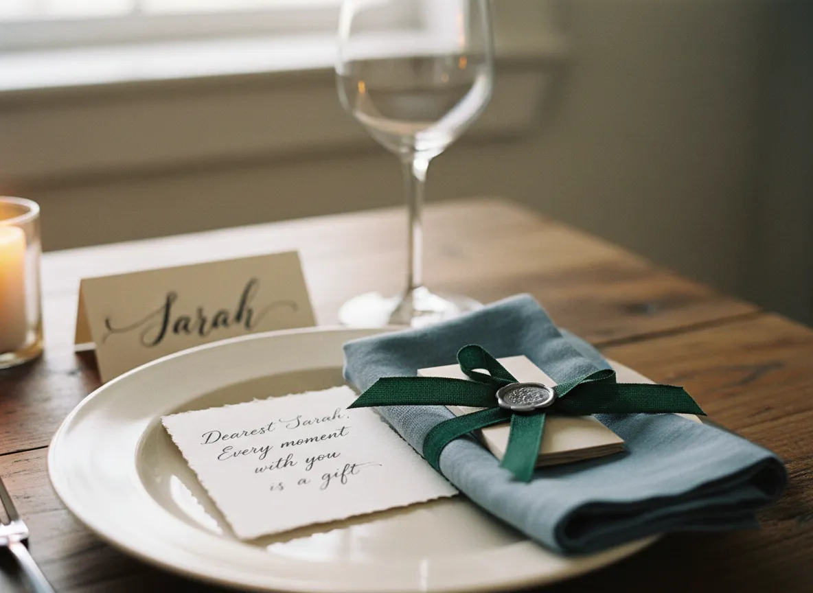 Personalize with small meaningful details