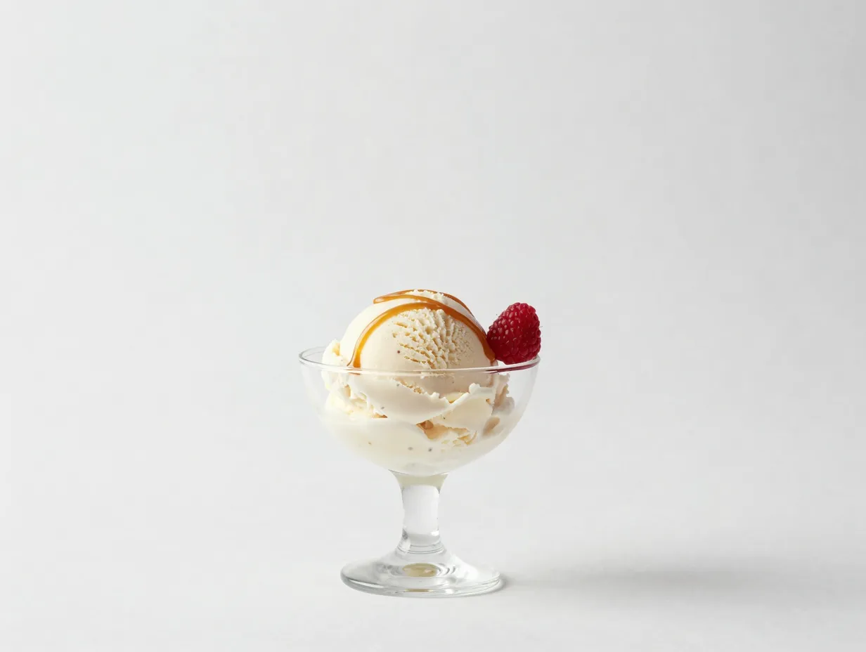 The minimalist sundae