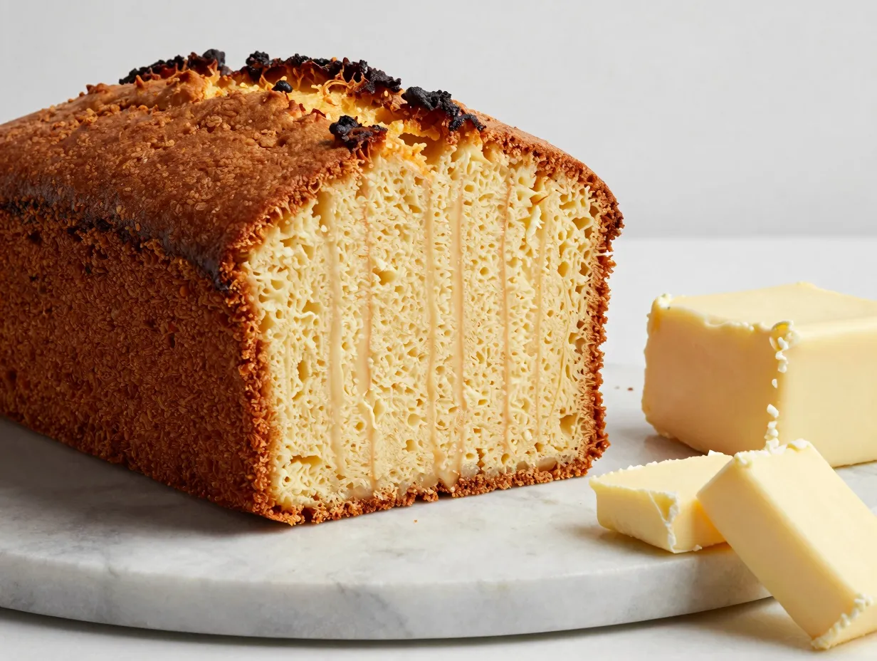 Cream cheese pound cake