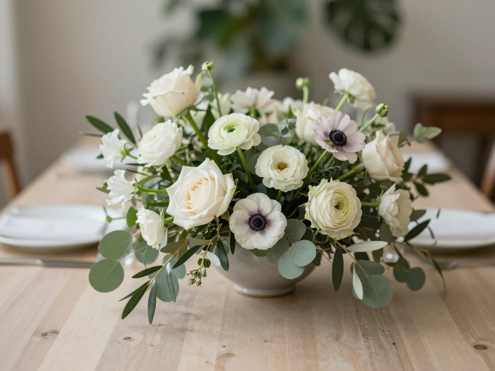 The garden inspired floral table