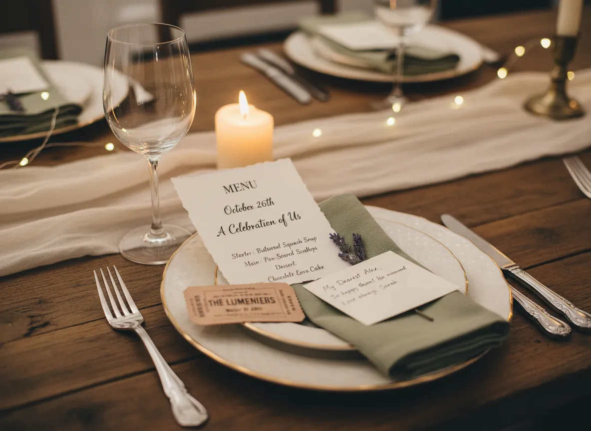 The personalized place setting