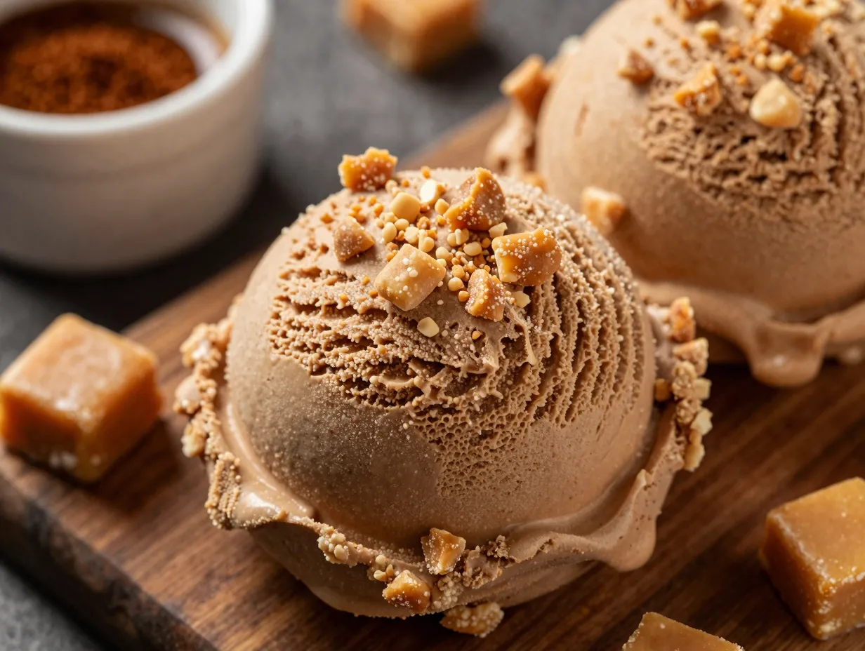 Coffee toffee crunch ice cream