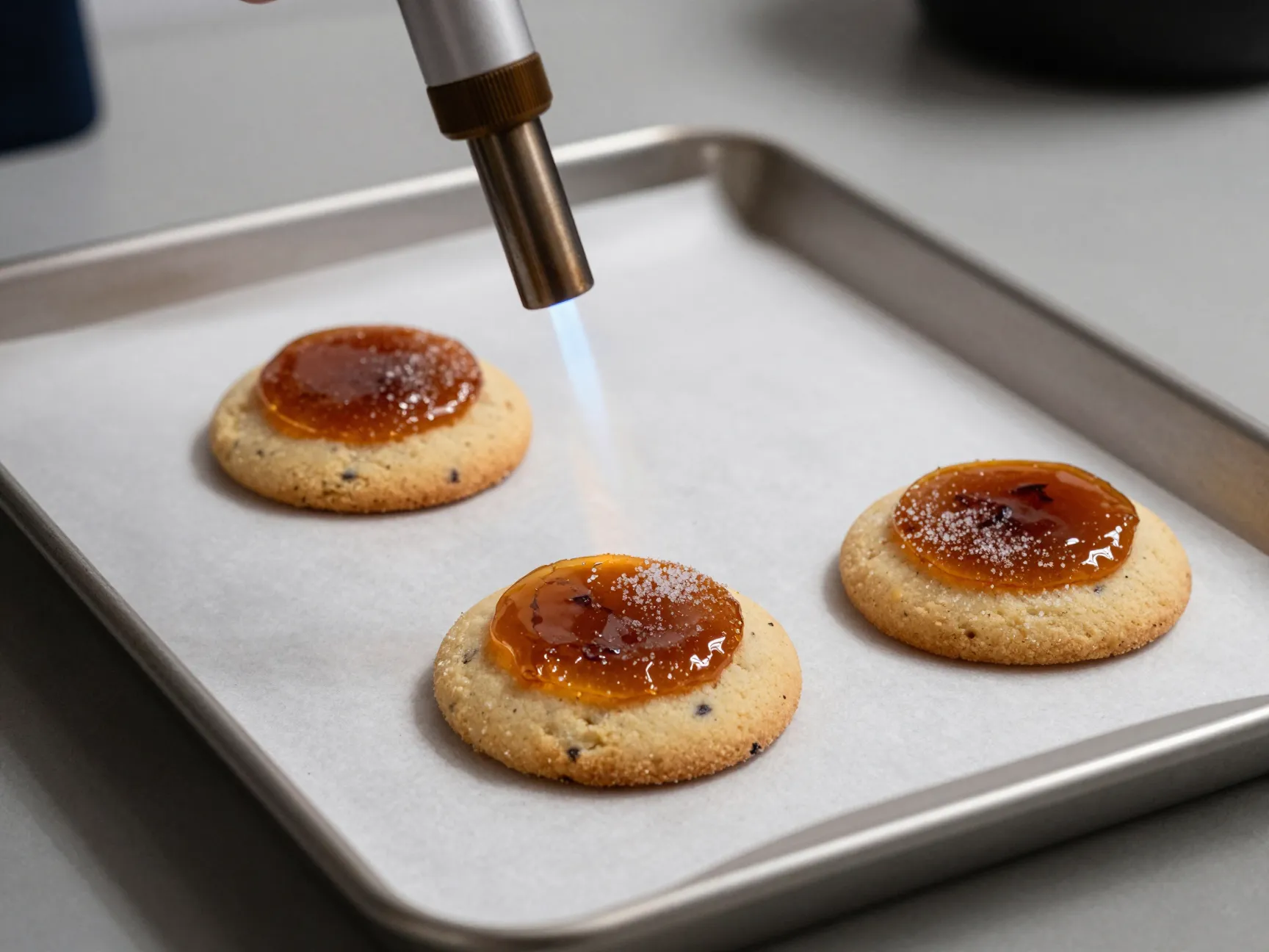 Creme brulee cookies