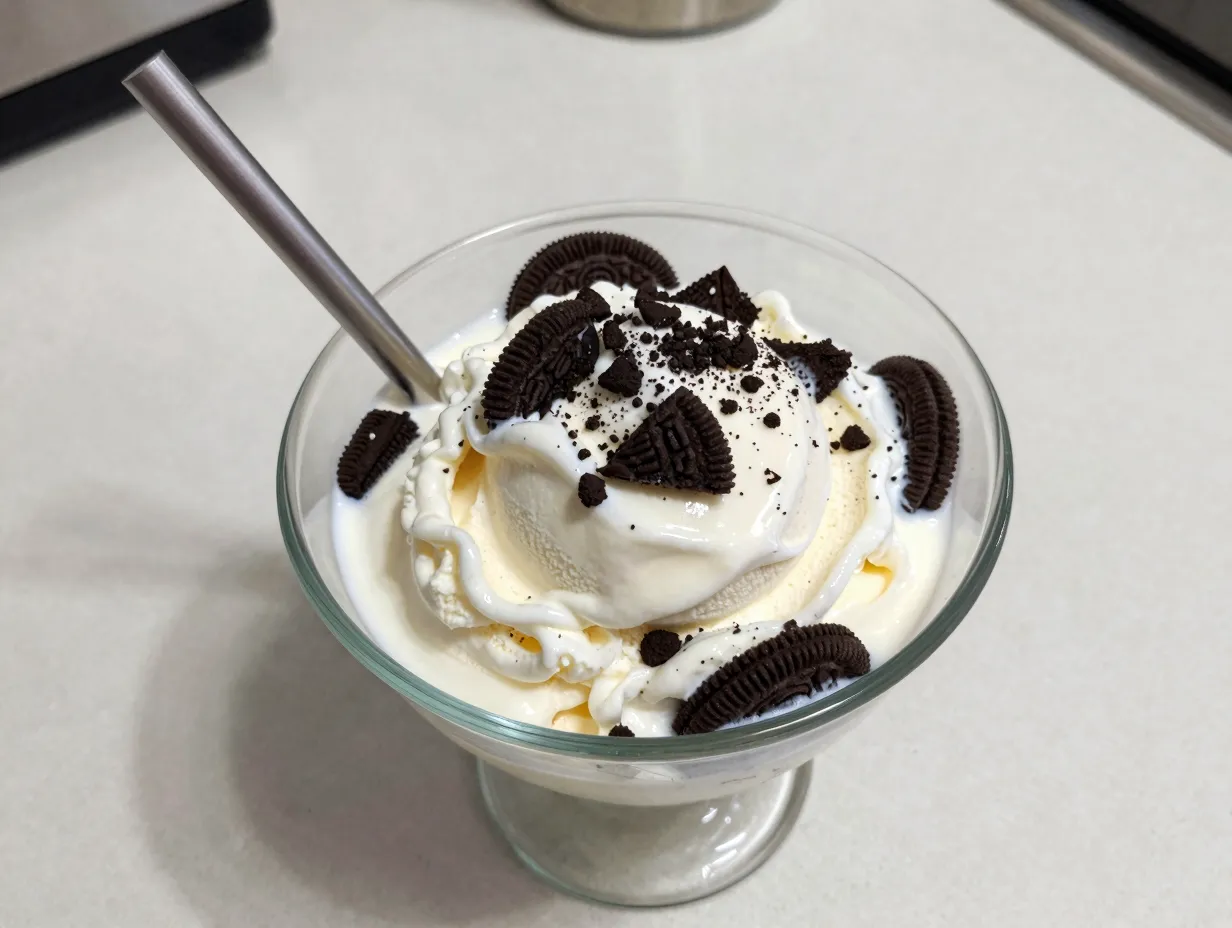 Classic oreo mcflurry