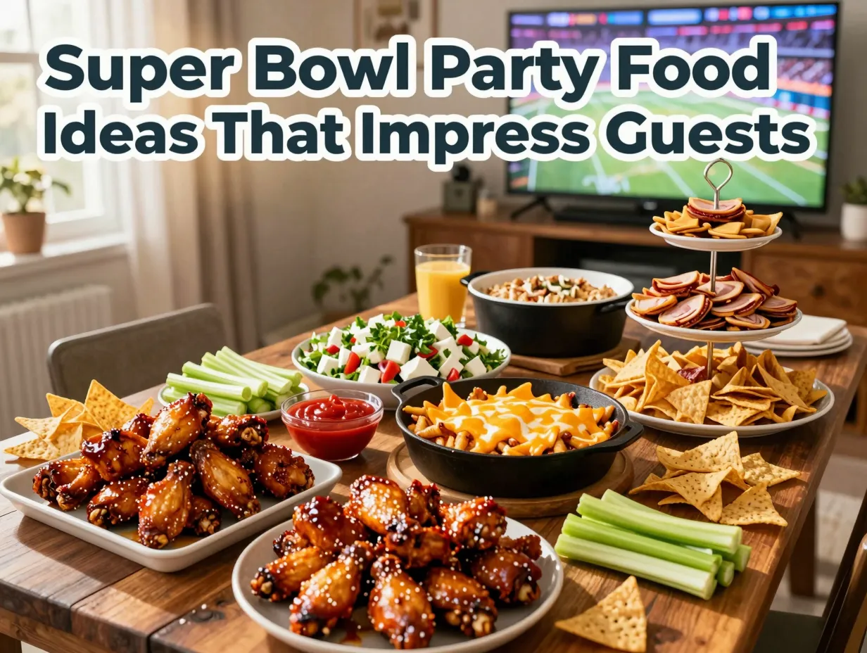 Super bowl party food ideas that impress guests