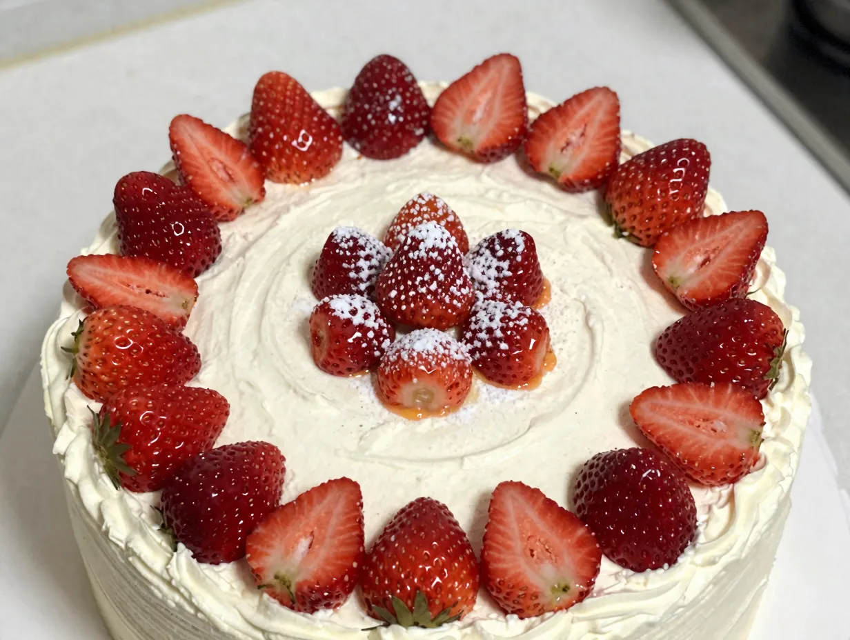 The classic strawberry crown