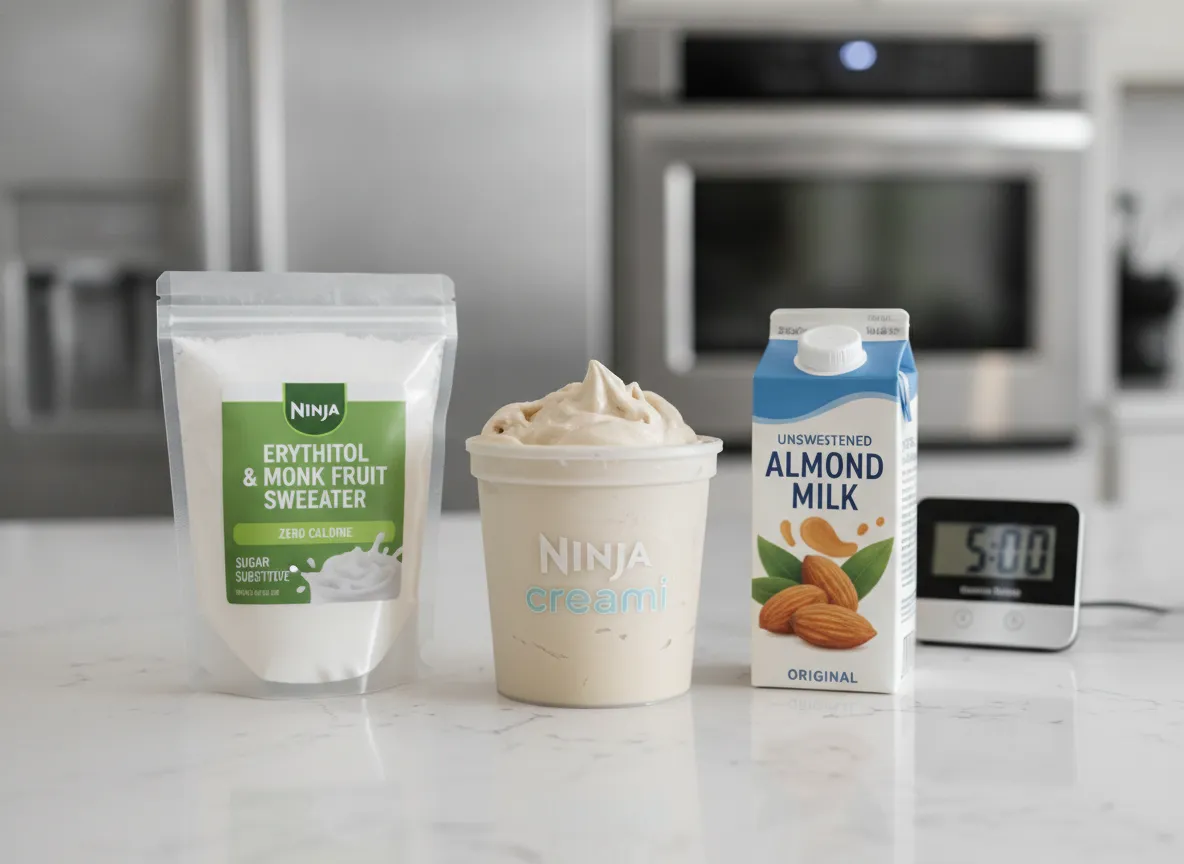 Sugar free vanilla ice cream