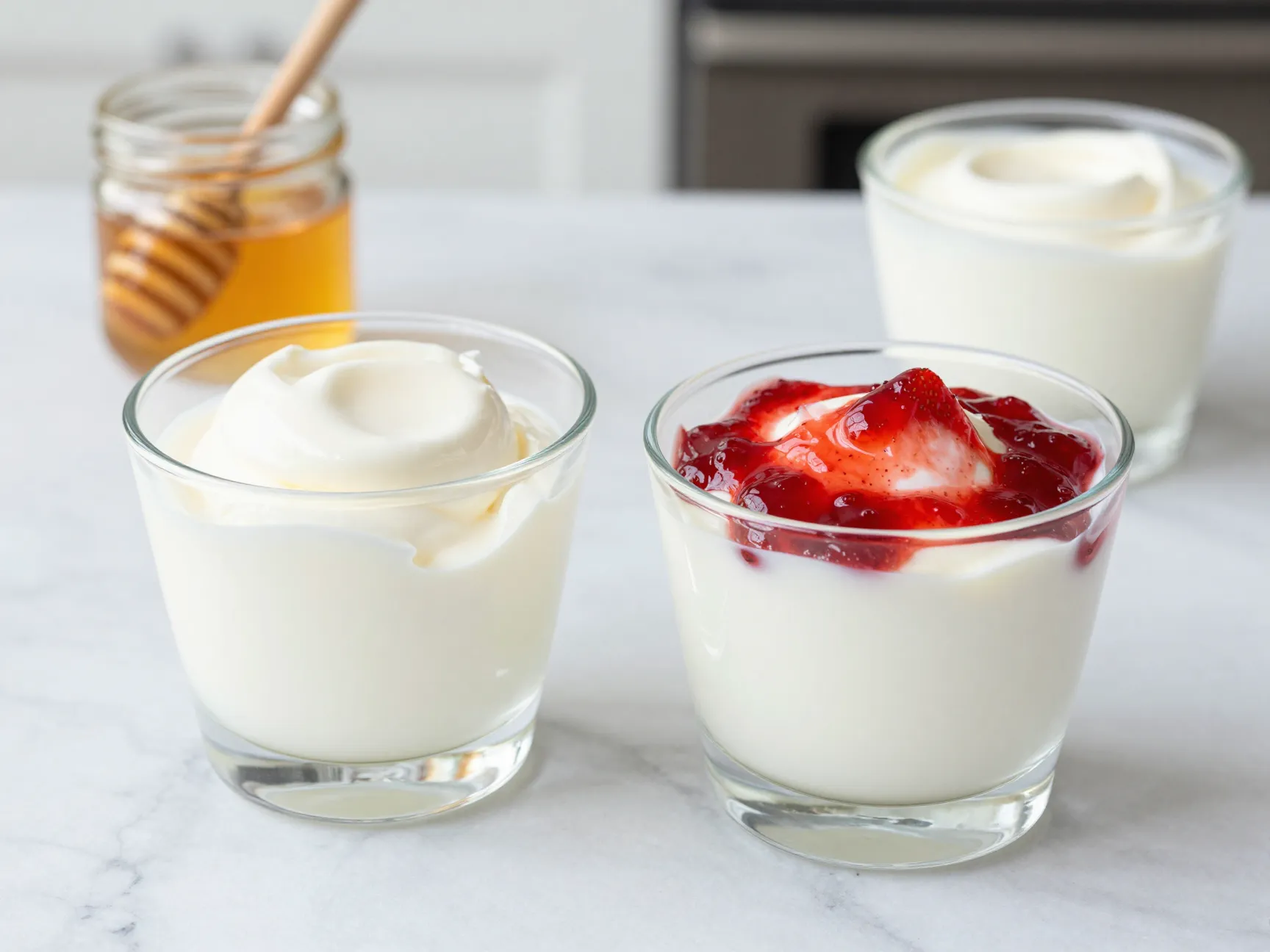 Frozen yogurt vanilla base