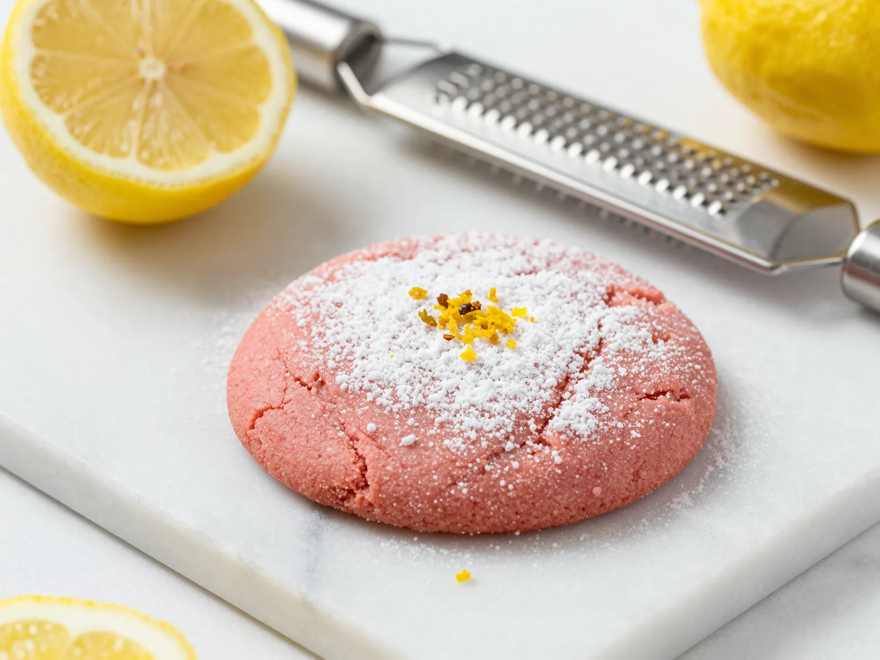 Strawberry lemon cake mix cookies