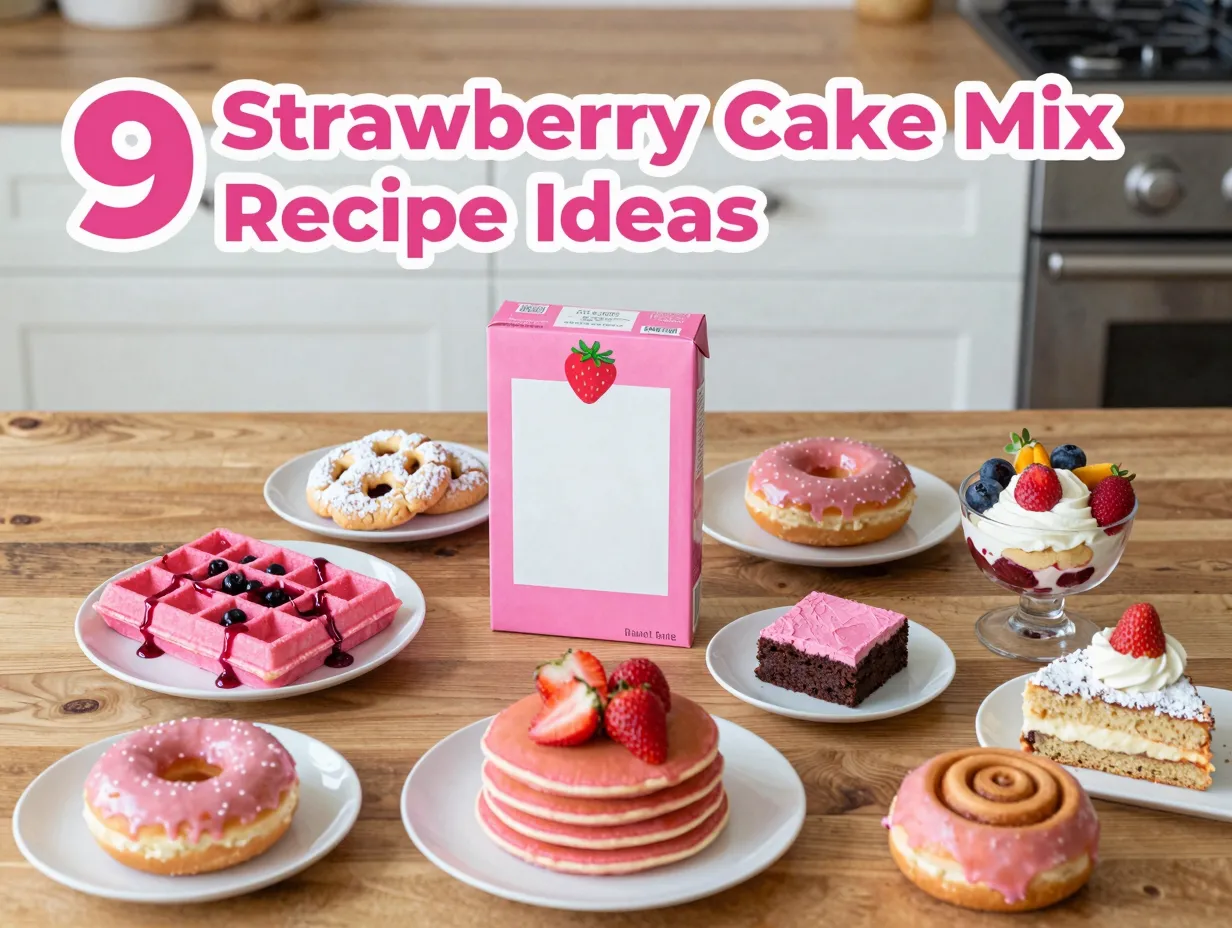 9 strawberry cake mix recipe ideas