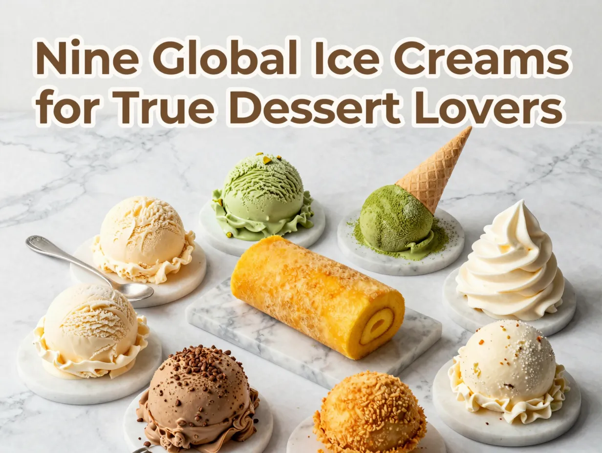 Nine global ice creams for true dessert lovers
