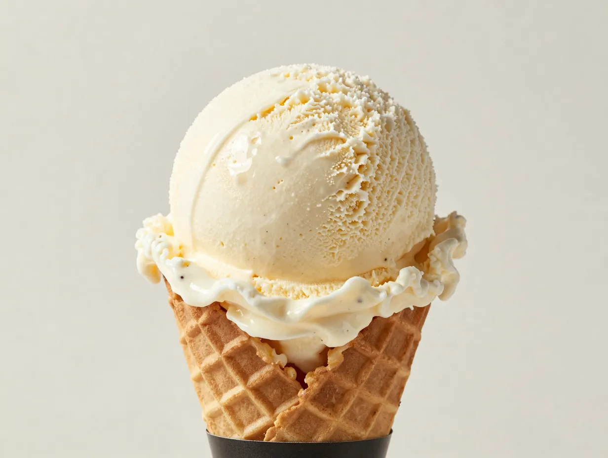 American style ice cream