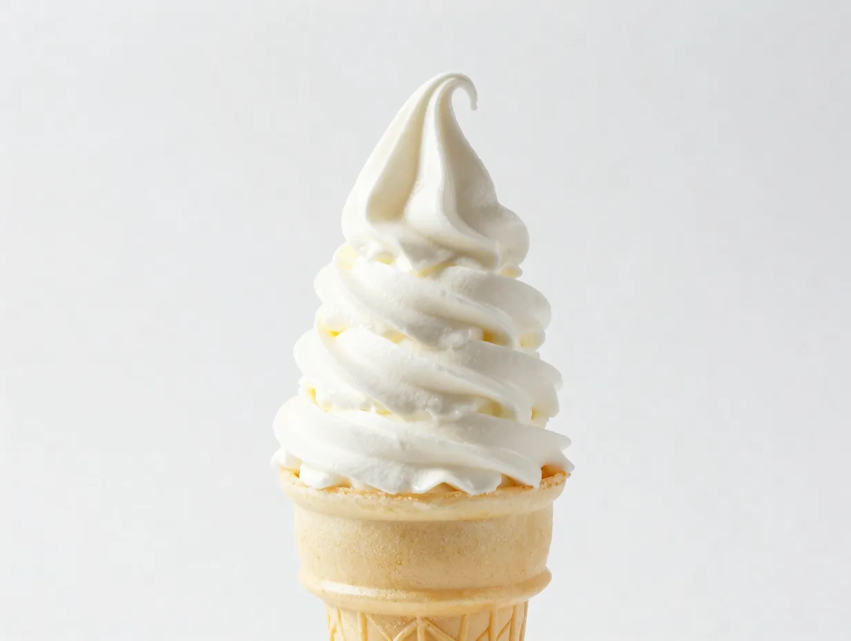 Soft serve ice cream