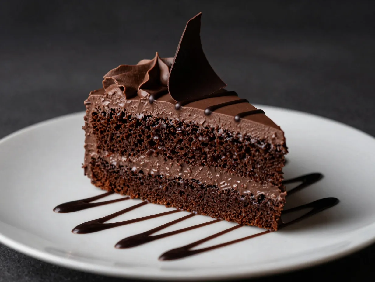 Chocolate tres leches cake