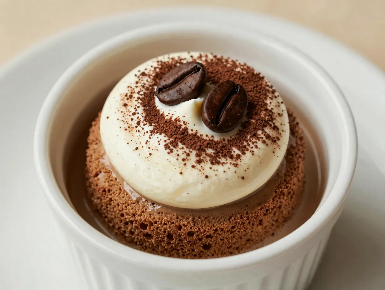 Coffee tres leches cake
