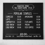 9 Cafe Menu Board Ideas That Attract More Customers and Boost Daily Sales
