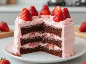 Read more about the article 9 Chocolate Strawberry Cake Recipe Ideas That Are Rich, Fruity, and Show-Stopping