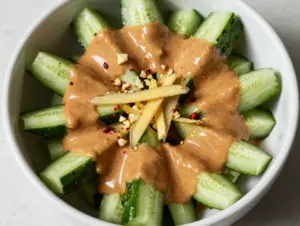 Read more about the article 8 Reasons Why Asian Cucumber Salad with Peanut Butter Is the Side Dish You Never Knew You Needed