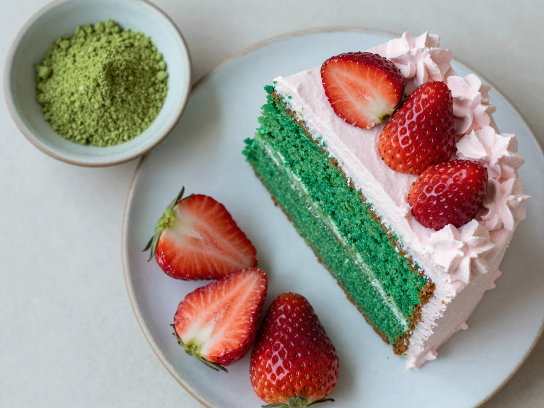 Read more about the article 8 Matcha Strawberry Cake Recipes That Are Stunning, Earthy, and Perfectly Sweet